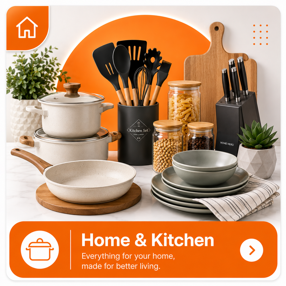 Home and Kitchen Essentials Collection at CartBazar Pakistan