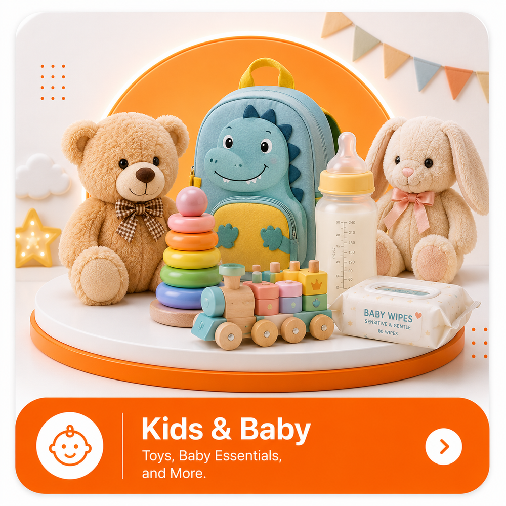 Kids & Baby Collection | Baby Essentials, Toys & Accessories | CartBazar Pakistan