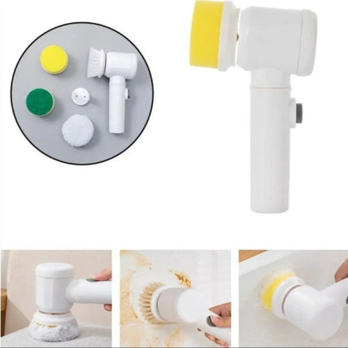 5-in-1 Rechargeable Electric Spin Cleaning Brush Pakistan In Pakistan - CartBazar.store