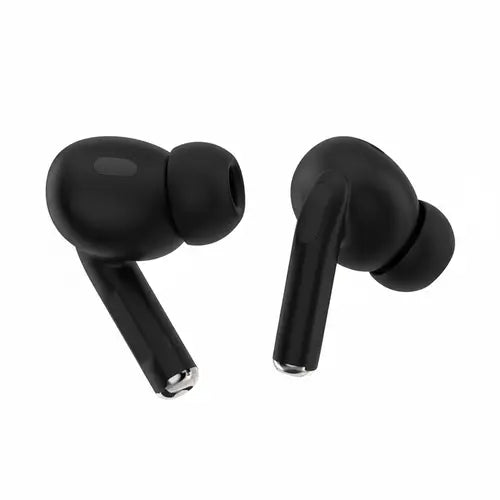 Black A9 Pro ANC Wireless Earbuds with Smart Screen Bluetooth 5.4 Noise Cancelling Earbuds in Pakistan