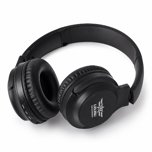 Lelisu LS-212 Wireless Bluetooth Headphones – Over-Ear Stereo Headset with Mic for Music & Calls