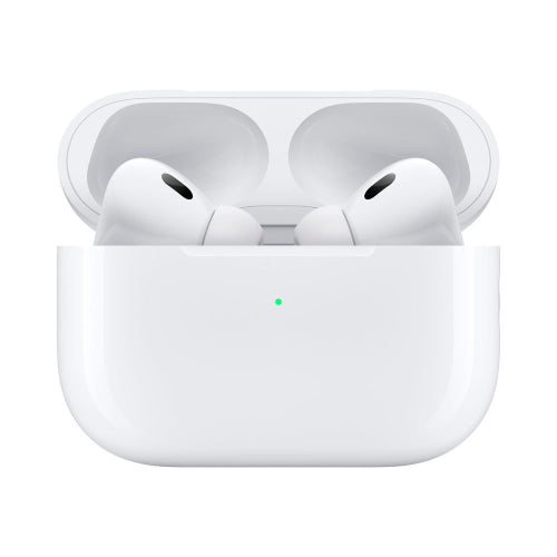 White Pro 2 Style Wireless Earbuds with Mic – TWS Bluetooth Earphones with Charging Case